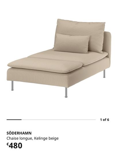 Ikea Soderhamn Chaise Lounge