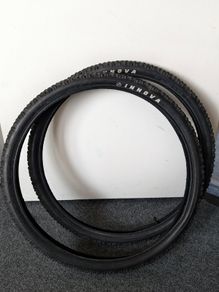 Pair of Bike Bicycle Tires Tyres 26" Inches 26x2.0 (54-559) + 1 Inner Tube