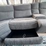 (Open to offers)  Mila Corner Sofa with Console | Power Recliner | Medium | Grey Image 4