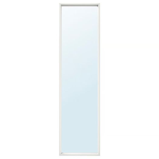 Ikea Nissedal Mirror, White, 40x150 Cm
