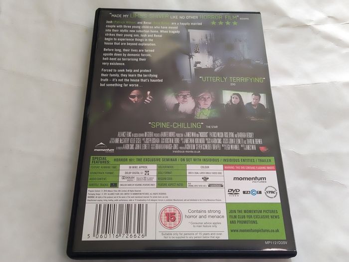 Insidious Dvd