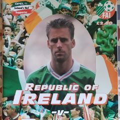 Republic Of Ireland V Russia: International Match Program, 1996