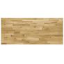 Table Top Solid Oak Wood Rectangular 44 mm 100X60 cm Image 4