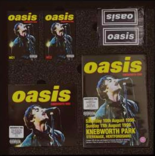 Oasis Knebworth super deluxe box set, new, opened