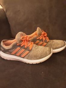 Trainers/Adidas Cloudfoam Trainers Size: 5 UK .. 38 EU .. Colour: Grey/Pink .. Price Drop