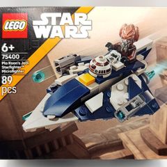 LEGO 2025 Star Wars Plo Koon's Jedi Starfighter Microfighter Set Code 75400 New