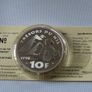 Nefertiti Treasures of the Nile France 10 Francs 1998 Silver Proof Coin Egypt Series Image 8