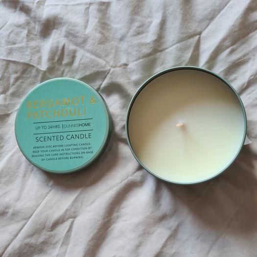 Bergamot & Patchouli Scented Candle