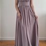 Dusty Pink Debs Dress Image 3