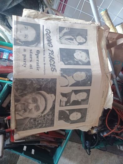 vintage newspapers