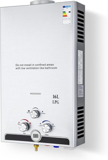 16-Litre Instant Propane Gas Water Heater