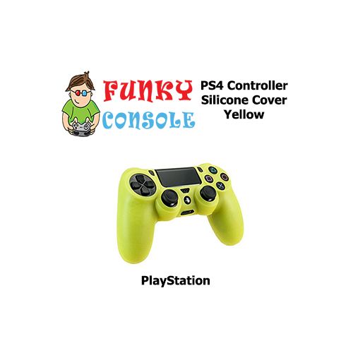 PlayStation 4 PS4 Controller Soft Protective Silicone Rubber Cover Case Yellow