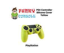 PlayStation 4 PS4 Controller Soft Protective Silicone Rubber Cover Case Yellow