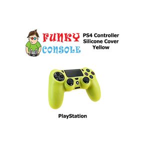 PlayStation 4 PS4 Controller Soft Protective Silicone Rubber Cover Case Yellow