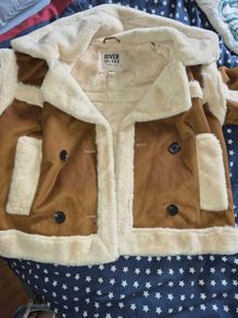 River Island Faux Sheepskin Jacket
