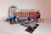 Playmobil Back To The Future 70317 Delorean + 70459 Figures + Playmobil Back To The Future Advent Calendar PlaySet 70574