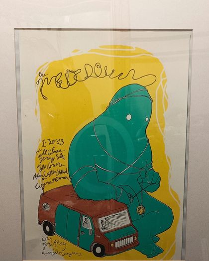 2013 Dave Kloc Screen Print The Meltdown Jonah Ray Kumail Nanjiani Todd Glass Jenny Slate Tyler Coreene Adam Cayton Holland Eugene Mirmam