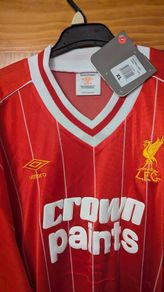 1982-1984 Liverpool FC shirt for sale. Size XL.
