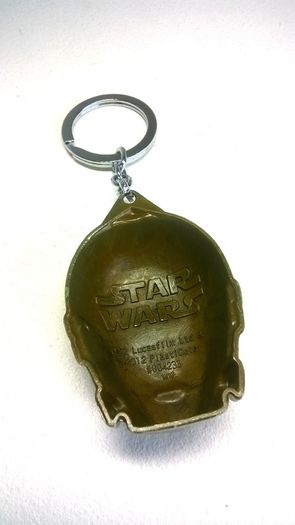 Star Wars die cast metal key chain Lucas Film LTD