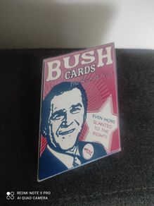 Collectable (2005)former USA President Bush humourous playing cards