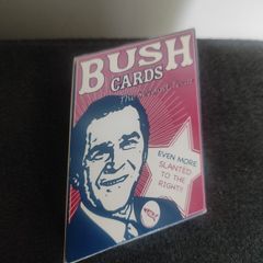 Collectable (2005)former USA President Bush playing cards
