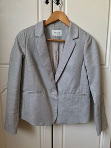 Silver FRNCH blazer