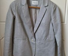 Silver FRNCH blazer