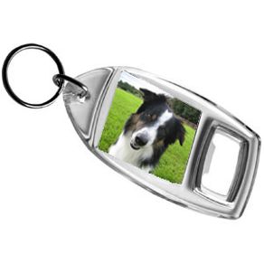 Personalised Photo Bottle Opener Keyring