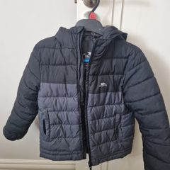 Black/Grey Trespass Kids 5 to 6 years light jacket