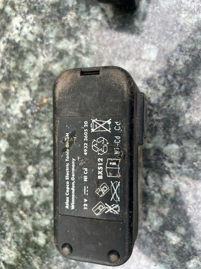 Atlas Copco charger and battery