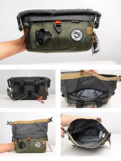 Cycling bag ULAC x AB3 Handlebar Bag  Waterproof Brand New  Dark Green