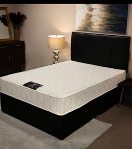Brand New Single, double and Divan Beds With Optional Drawers And Tufted Memory Foam Mattresses Instock. Multiple Headboard Designs Available