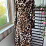 dress bnwot marks & Spencer collection size 10 animal print shirt dress with tie attached belt Image 9