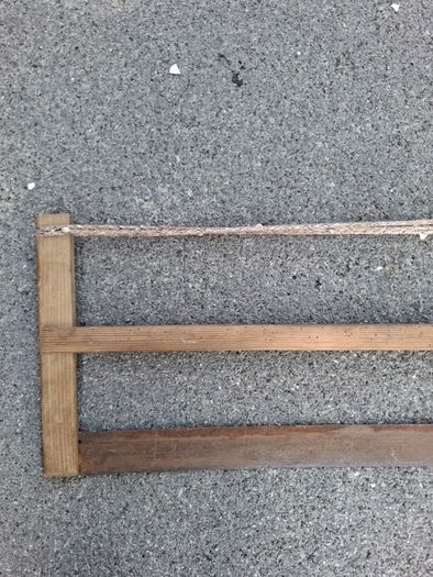 Old vintage tool saw