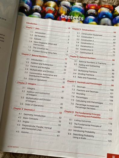 JC Active Maths 1 Textbook and Student Learning Log