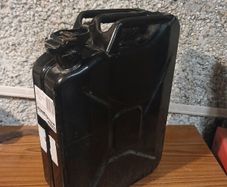steel jerry can and spout