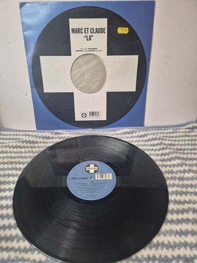 Marc Et Claude - La (12" Vinyl, 1998, Positiva) - Classic Trance