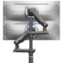 2 x Dell 27" gaming monitors with monitor stand Image 3
