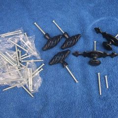 Bedroom furniture doorknobs & bolts (FREE TO COLLECT)