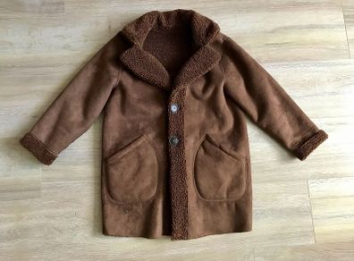 Zara revisable girls coat 8/9y
