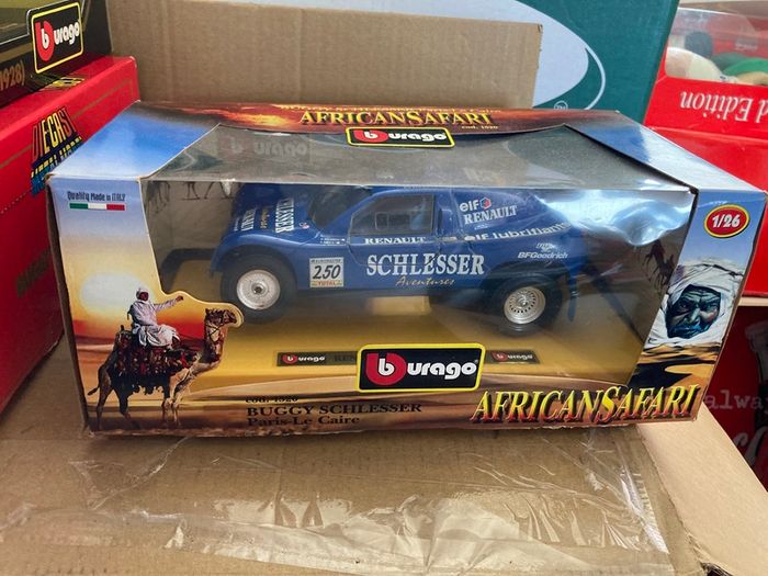 Renault Schlesser African Safari Scale 1/24 by Burago