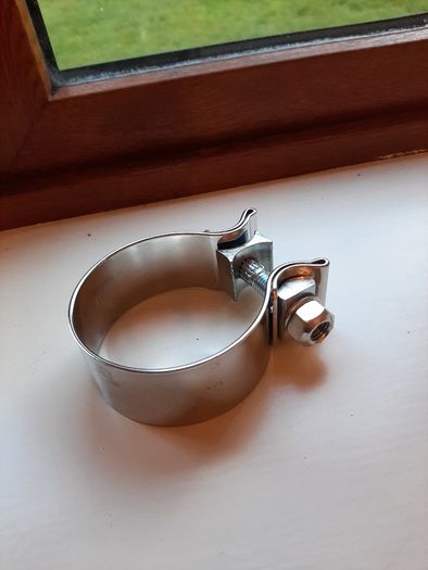 New heavy duty 2.5" exhaust clamp