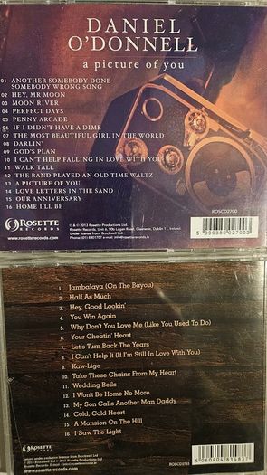 Daniel O'Donnell CDs Collection: A Picture Of You / Hank Williams Songbook.