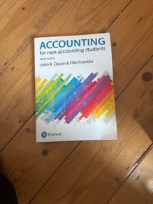 Accounting for Non-Accounting Students (9th Ed.)