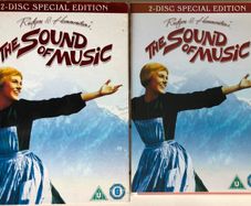 The Sound Of Music (Robert Wise Film) [1965] Julie Andrews, Christopher Plummer, Richard Haydn, Peggy Wood, Charmian Carr & Eleanor Parker [Movie 2xDVD Slipcover]