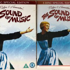 The Sound Of Music (Robert Wise Film) [1965] Julie Andrews, Christopher Plummer, Richard Haydn, Peggy Wood, Charmian Carr & Eleanor Parker [Movie 2xDVD Slipcover]