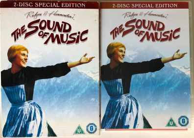 The Sound Of Music (Robert Wise Film) [1965] Julie Andrews, Christopher Plummer, Richard Haydn, Peggy Wood, Charmian Carr & Eleanor Parker [Movie 2xDVD Slipcover]