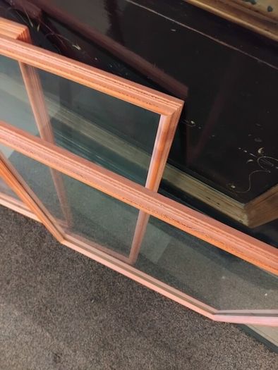 7 Wood Frames and glass