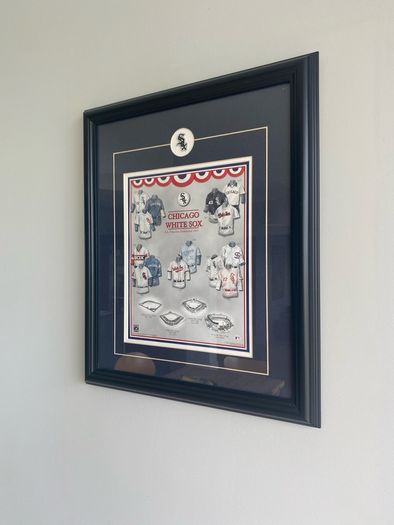Framed White Sox Memorabilia