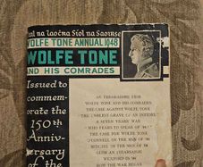 Wolf Tone Annual 1948. Wolf Tone And His Comrades. Issued To Commemorate The 150th Anniversary Of The Rising Of 1798 Rebellion. Edited And Published By Brian O'higgins.  First Edition 1948 Paperback In Fair Condition.  See Photos For Same.